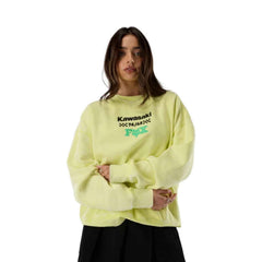 BUZO FOX KAWI HEAVYWEIGHT OVERSIZED [VERDE] (UNISEX)