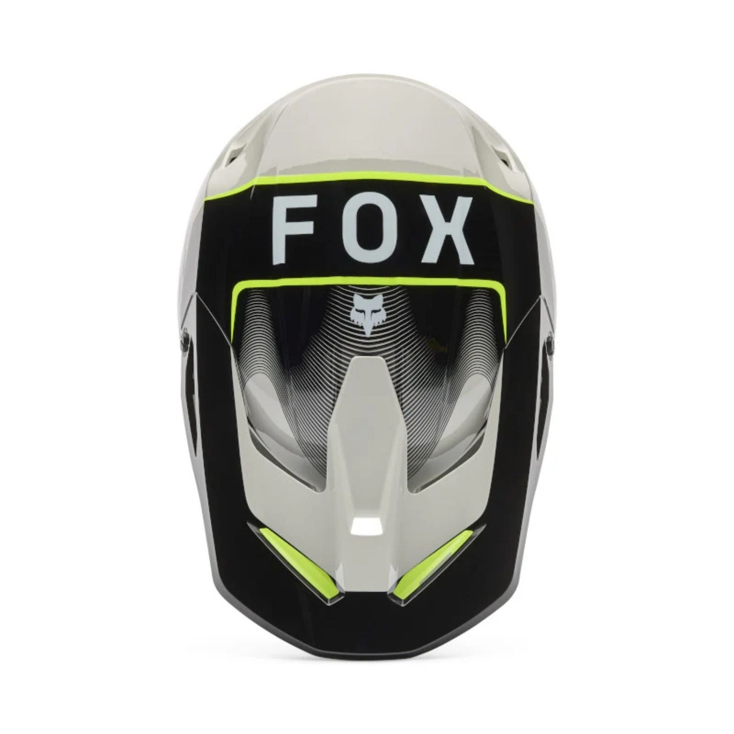 CASCO FOX V1 COLLECT [GRIS/VERDE NEÓN]
