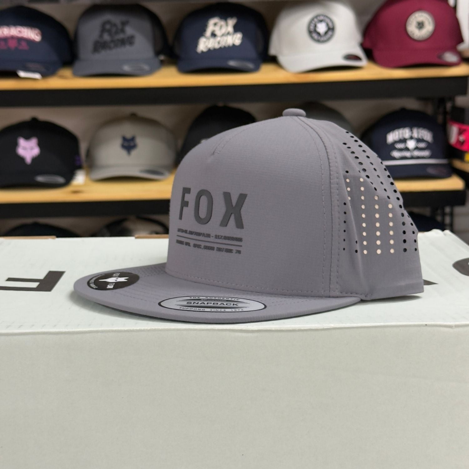 GORRA FOX NON STOP SNAPBACK [GRIS] - Todo Riders