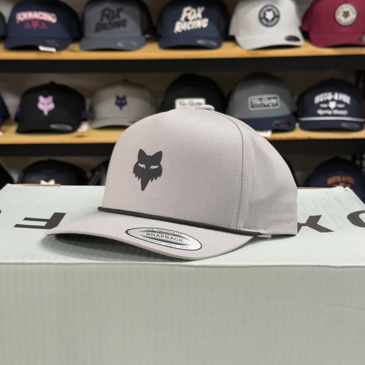 GORRA FOX HEAD ROPE [GRIS] - Todo Riders