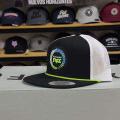 GORRA FOX KAWI SNAPBACK [NEGRO/VERDE] - Todo Riders