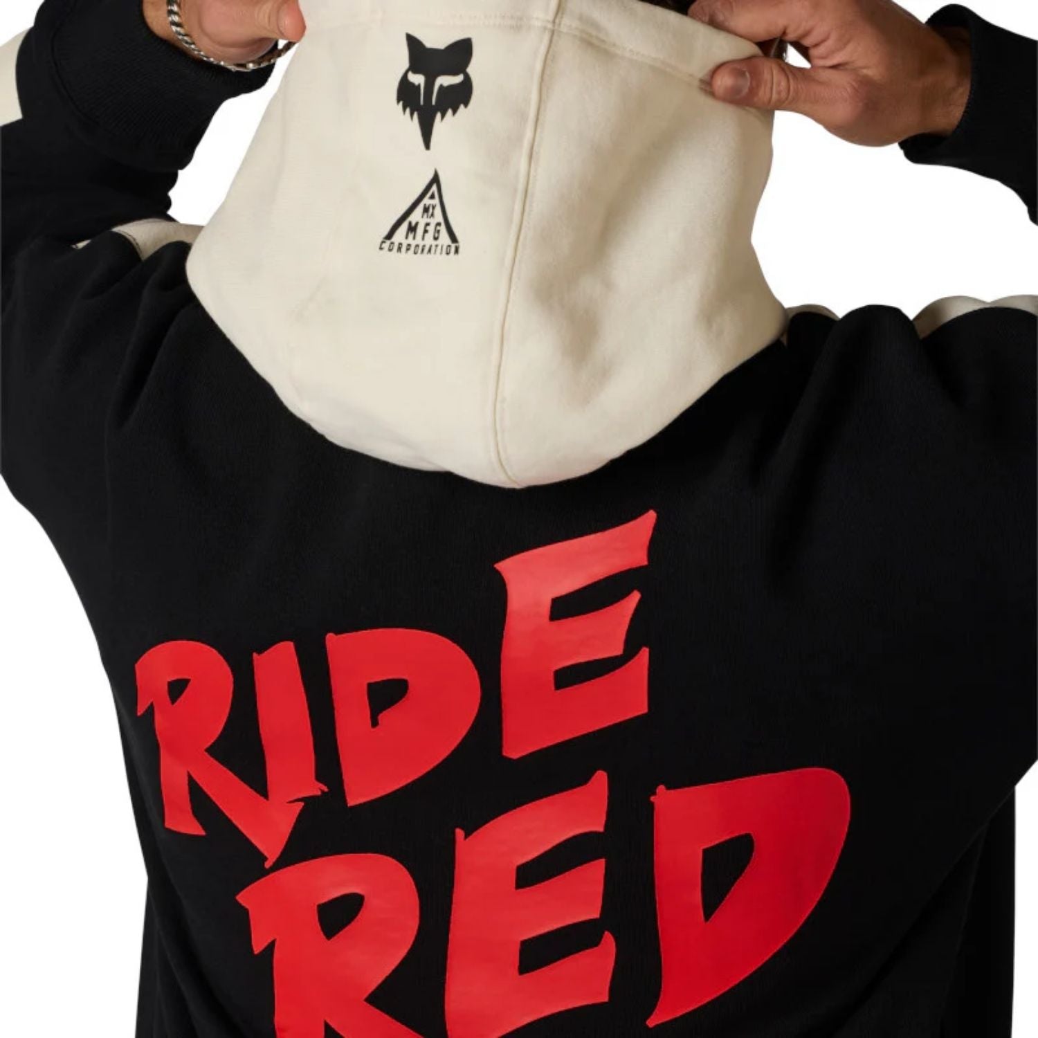 BUZO FOX HONDA HEAVYWEIGHT OVERSIZED [NEGRO]