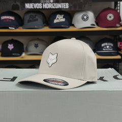 GORRA FOX HEAD FLEXFIT [VIN WHT] - Todo Riders