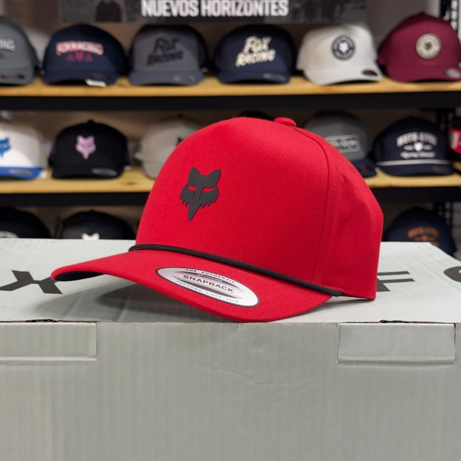 GORRA FOX HEAD ROPE [ROJO] - Todo Riders