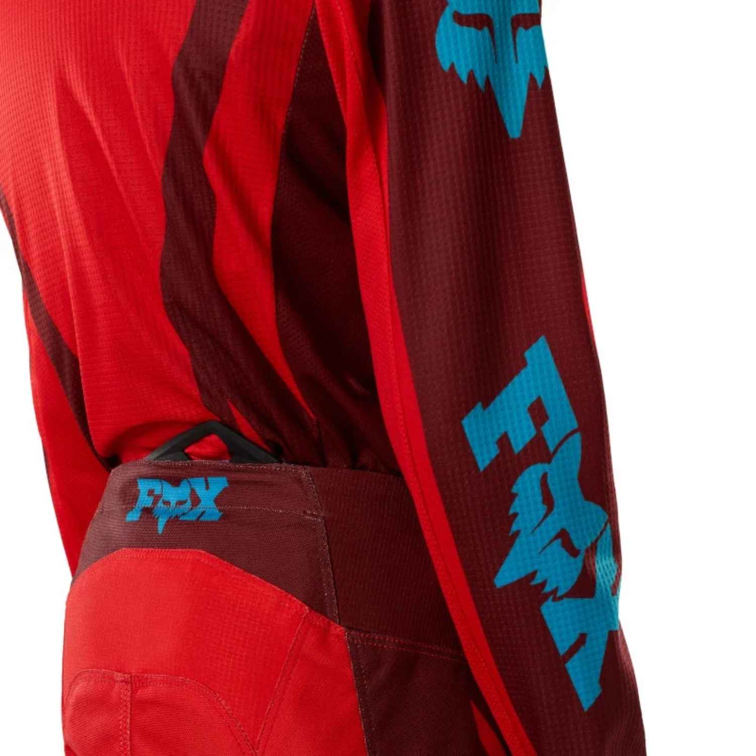UNIFORME FOX RAID 180 [ROJO] (PARA NIÑOS)