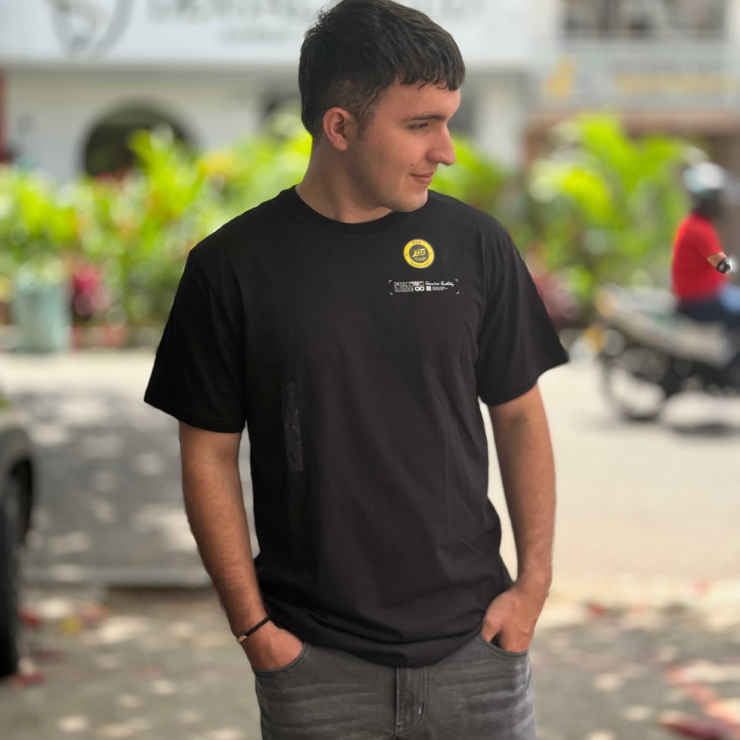 CAMISETA FOX EMOTION SS PREMIUM [NEGRO]