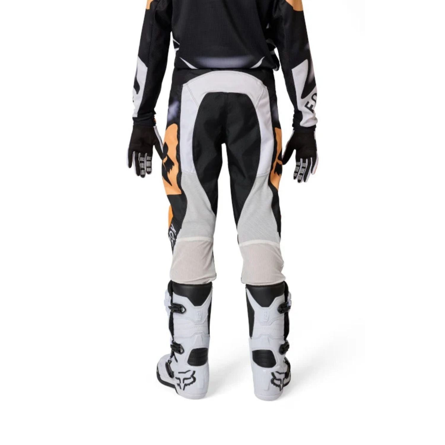 UNIFORME FOX NOBLE 180 [BLANCO/NEGRO] (PARA NIÑOS) - Todo Riders