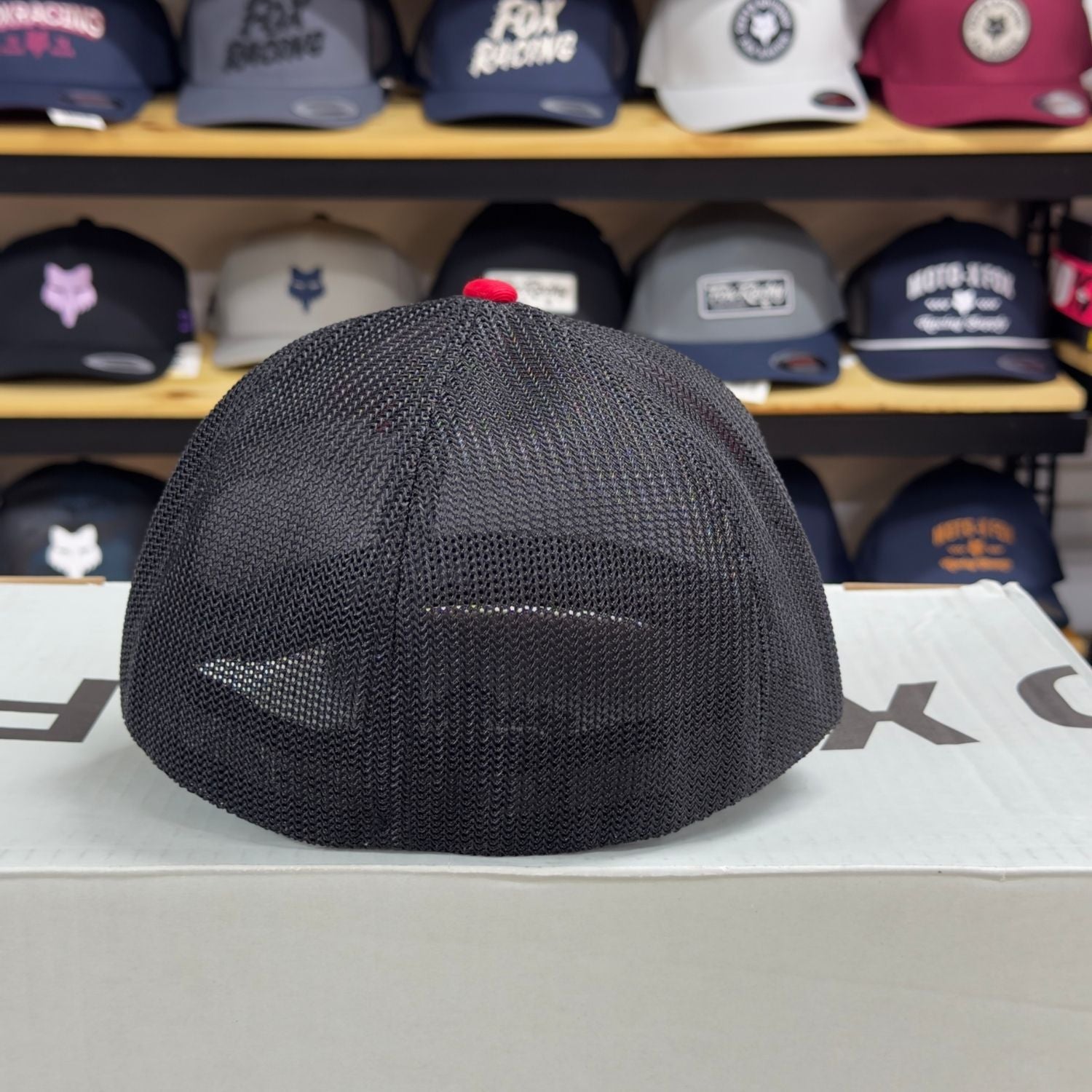 GORRA FOX ABSOLUTE FLEXFIT [ROJO] - Todo Riders