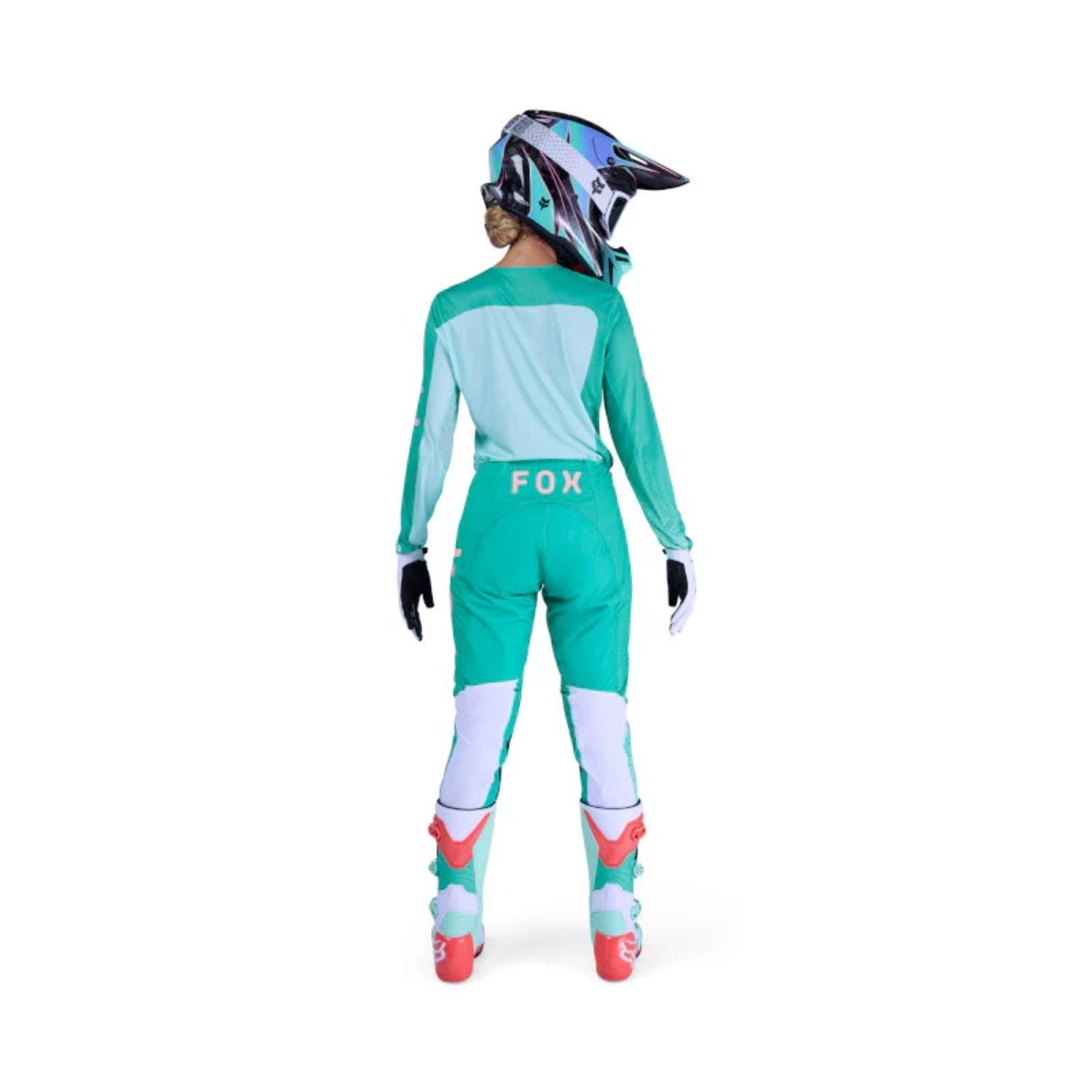 JERSEY FOX FLEXAIR FRACTURE [AZUL] (PARA MUJER)