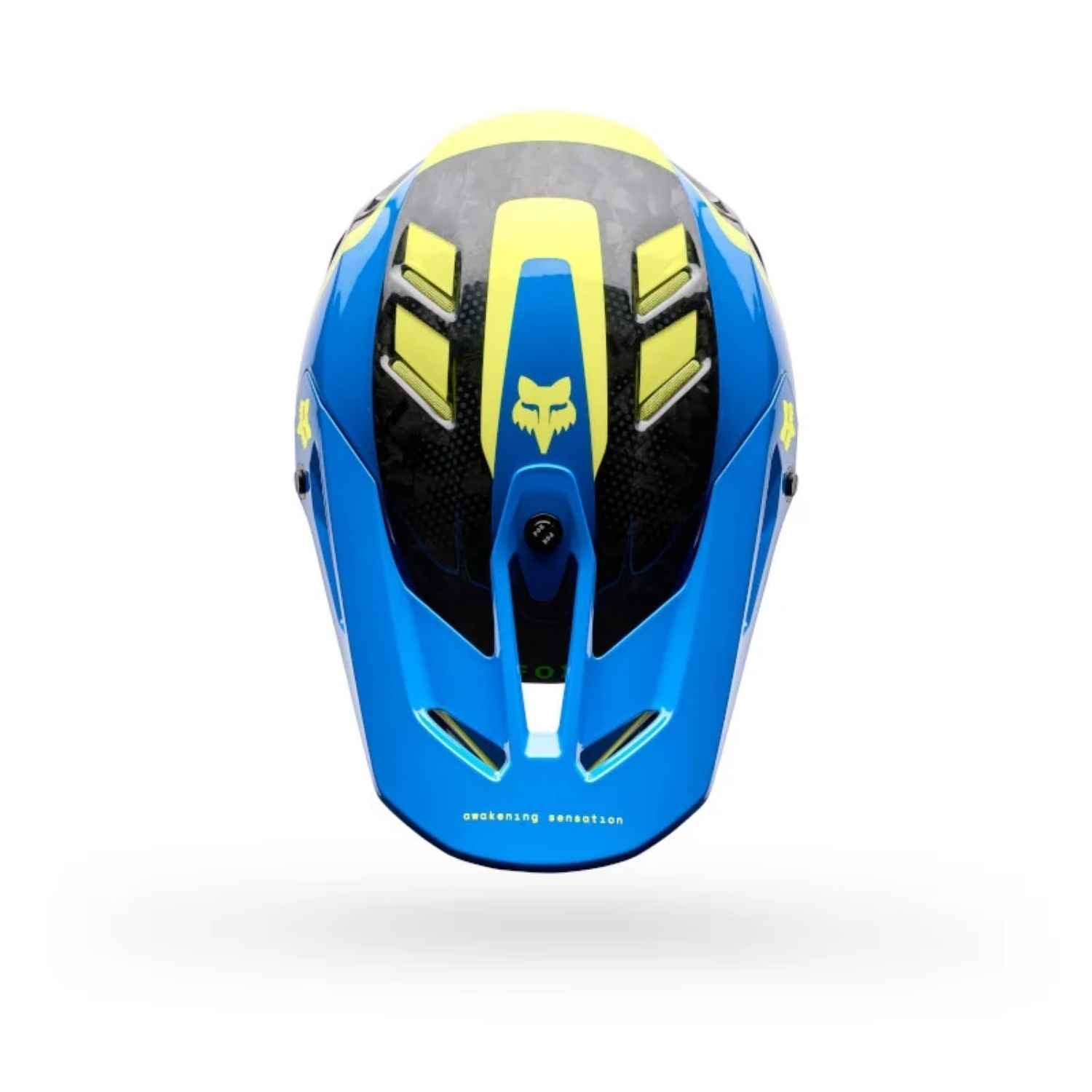 CASCO FOX V3 RS TACTILE [AZUL]