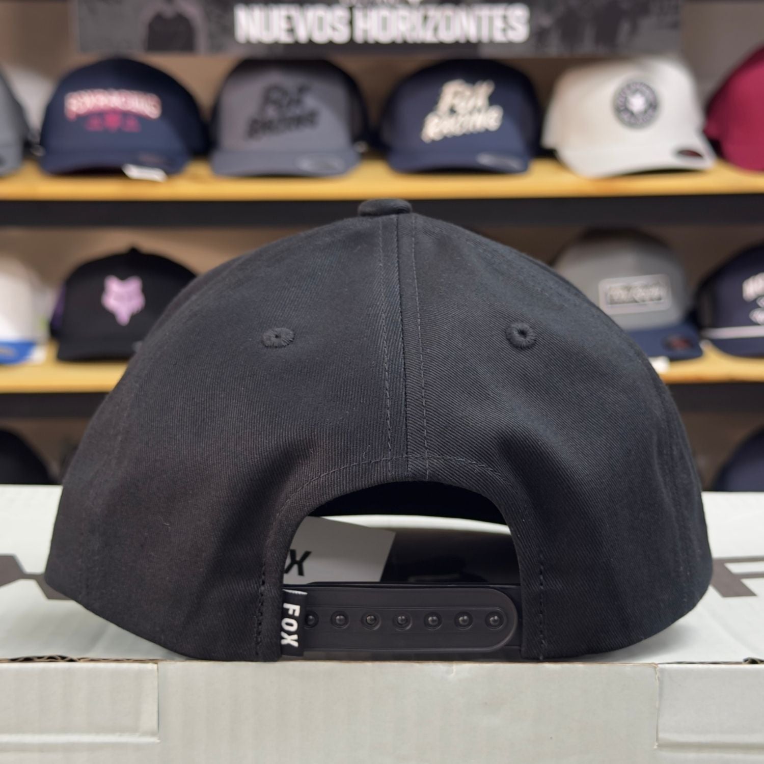 GORRA FOX HEAD ROPE [NEGRO/NEGRO] - Todo Riders