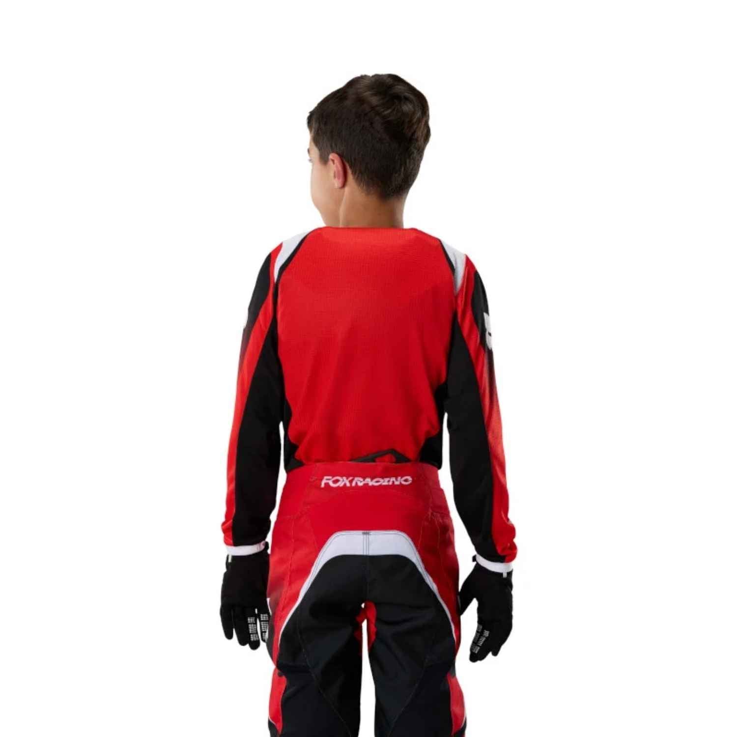 JERSEY FOX 180 FRAME [ROJO] (PARA NIÑOS)