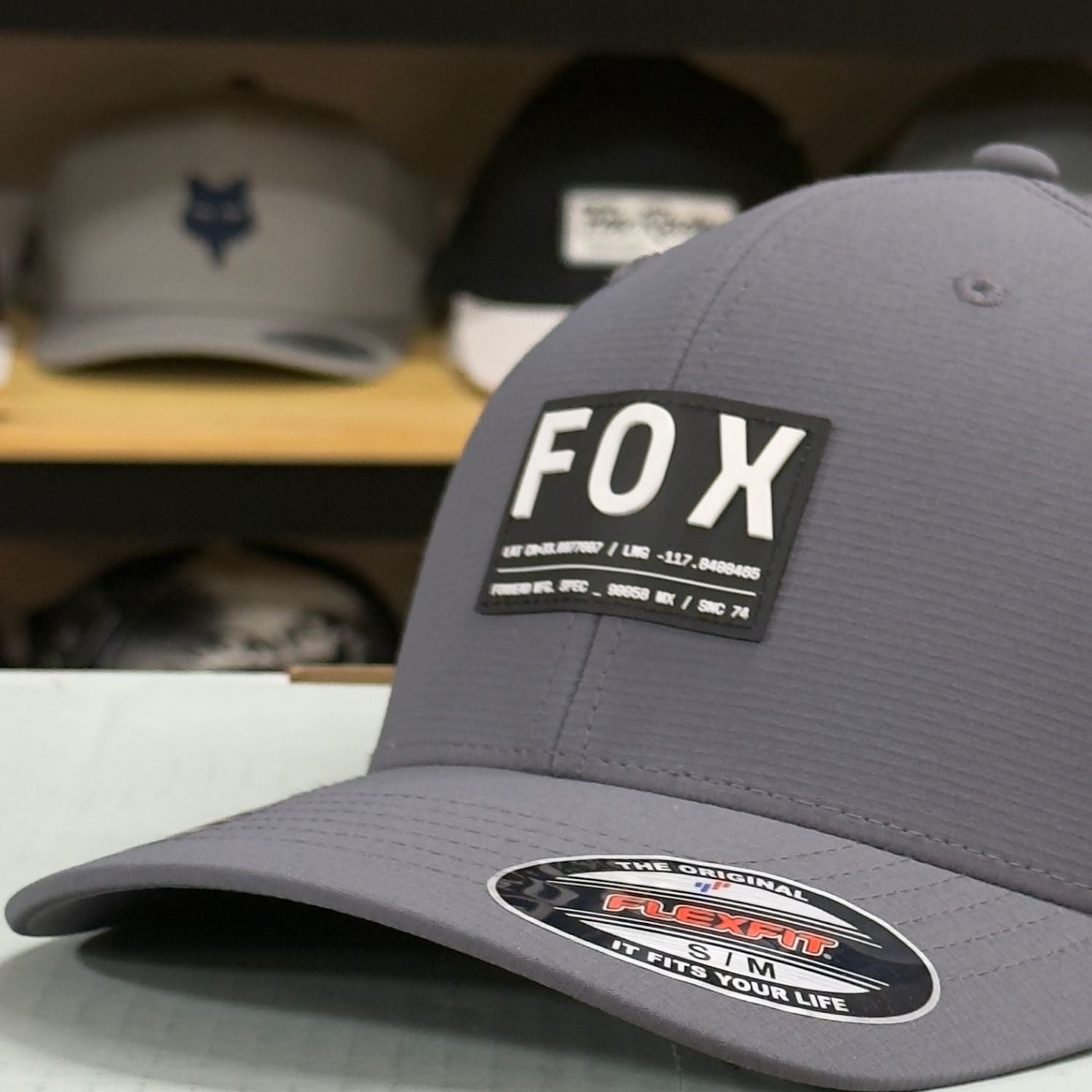 GORRA FOX NON STOP FLEXFIT [STL GRY]
