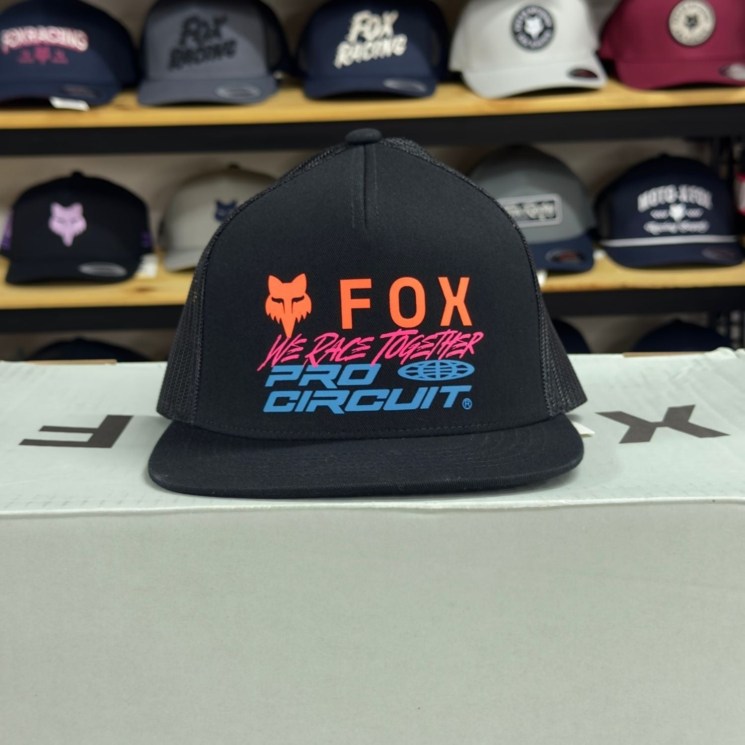 GORRA FOX X PRO CRICUIT [NEGRO] - Todo Riders