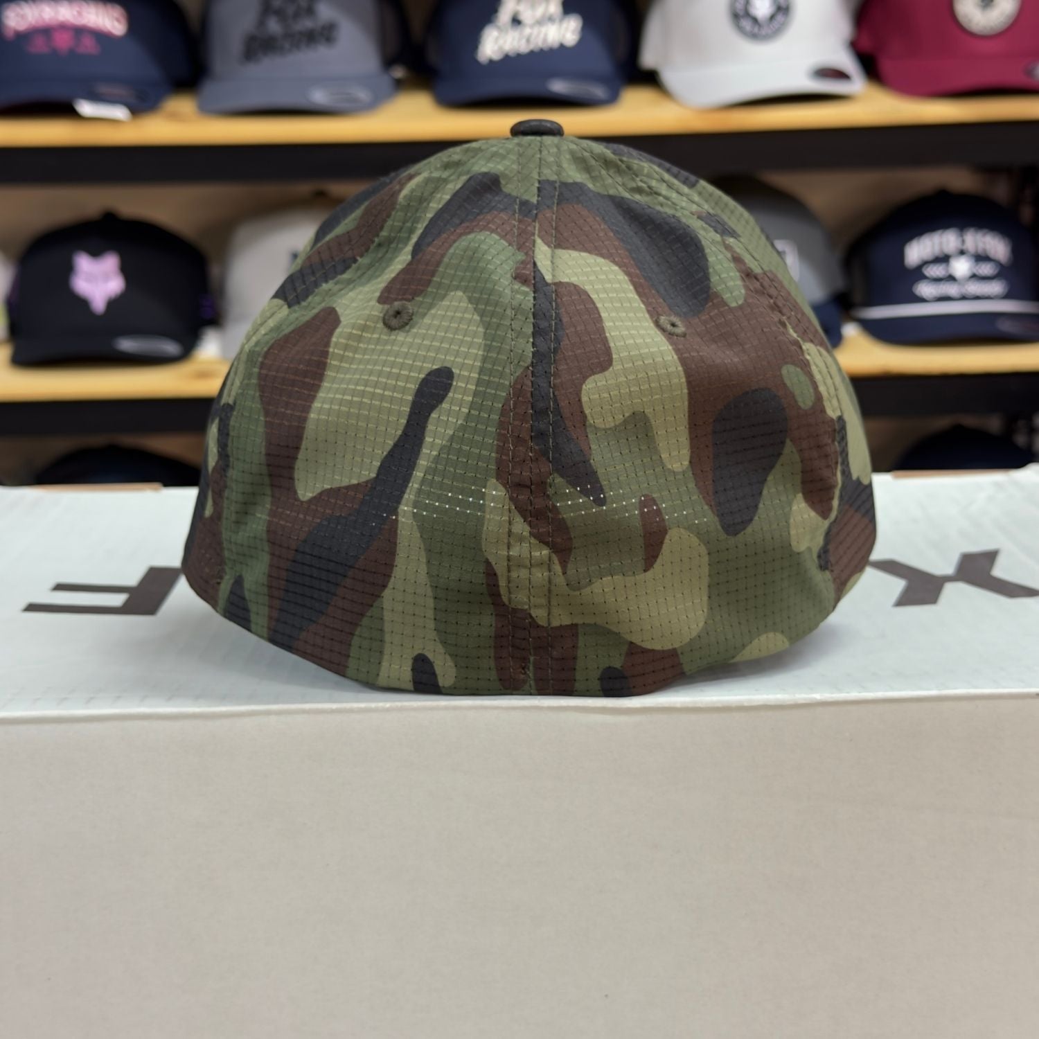 GORRA FOX HEAD CAMO TECH FLEXFIT [GRN CAM]