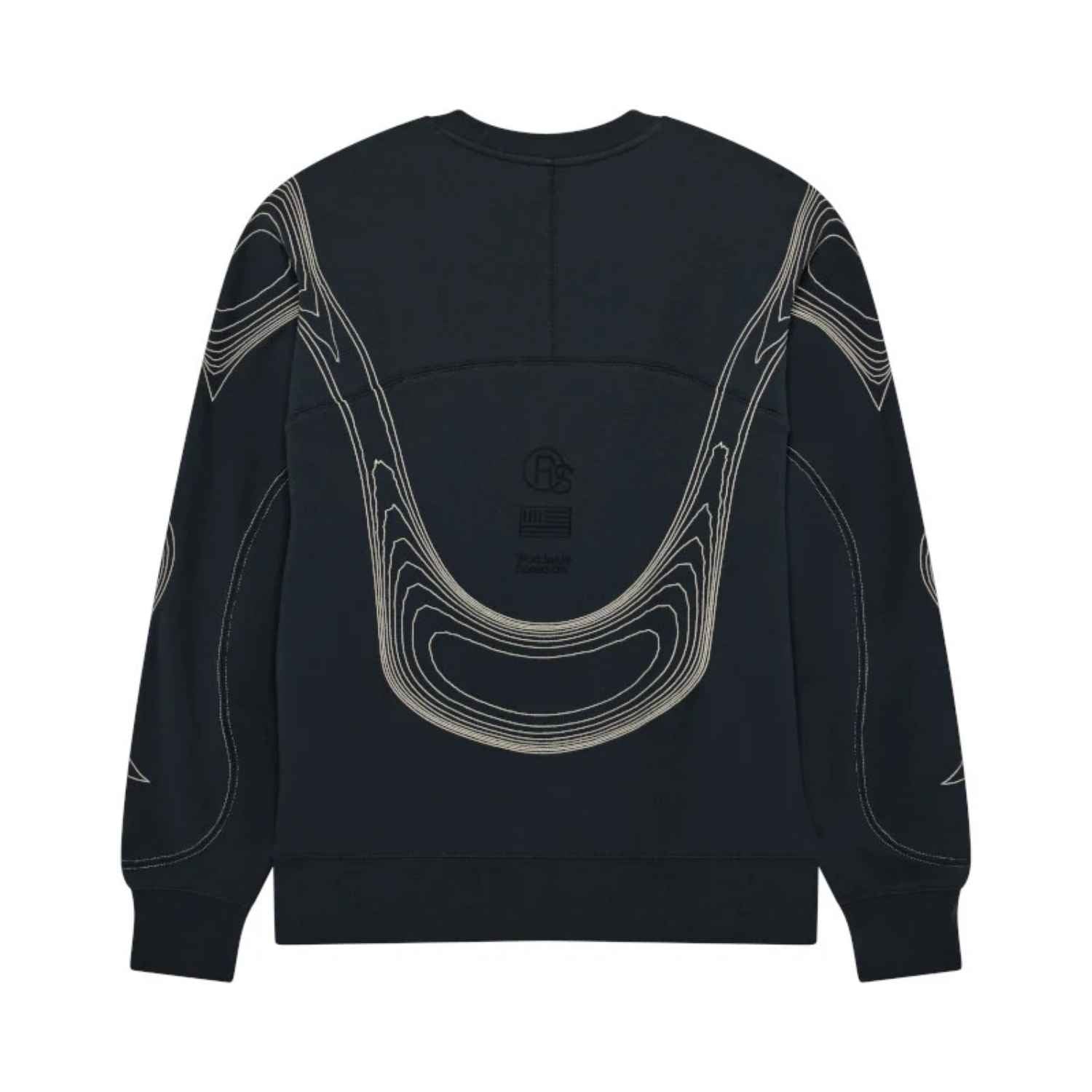 BUZO FOX VISION CREW OVERSIZED [AZUL OSCURO]