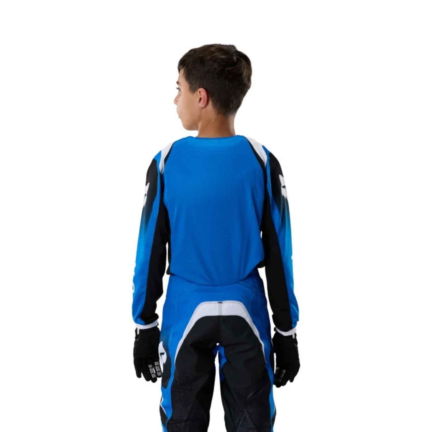 JERSEY FOX 180 FRAME [AZUL] (PARA NIÑOS)