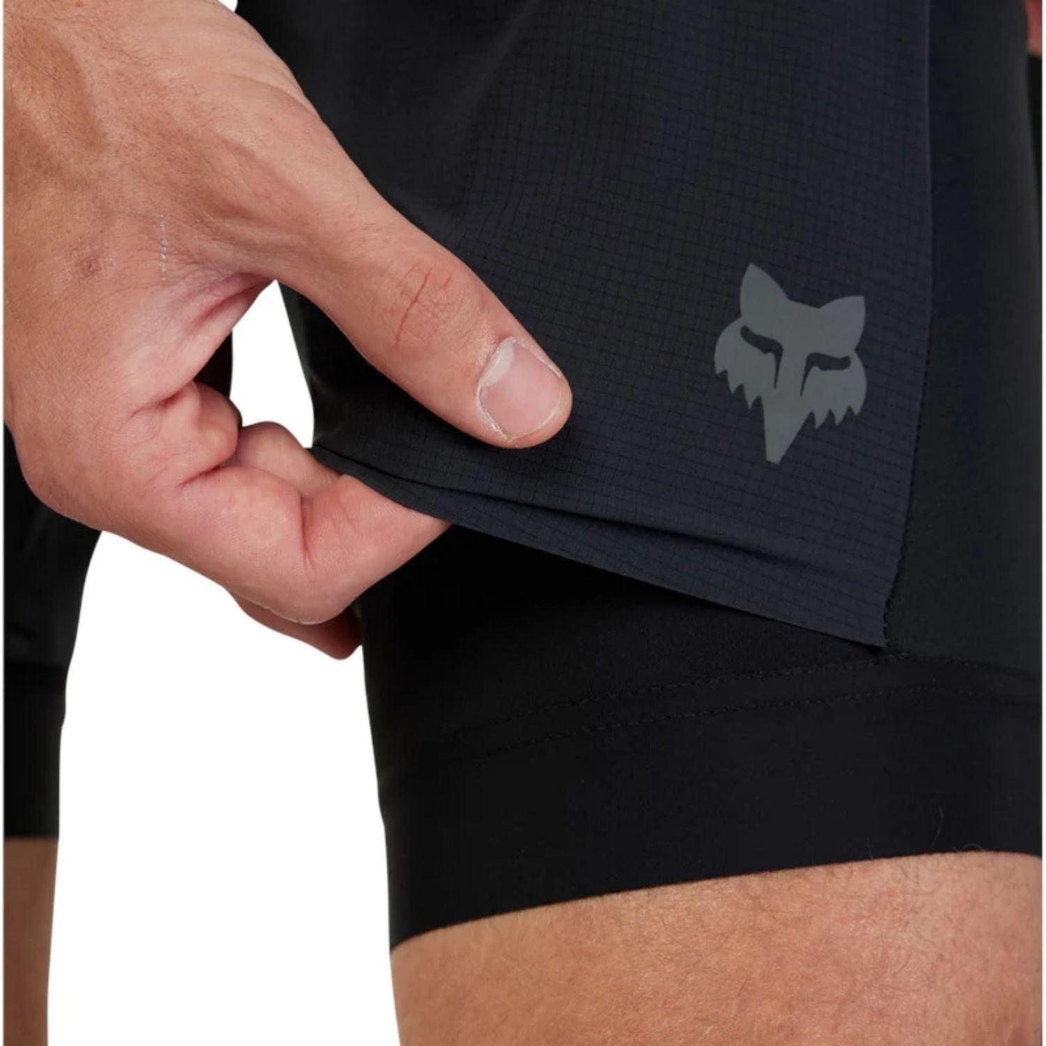 SHORT FOX FLEXAIR ASCENT BIB [NEGRO]