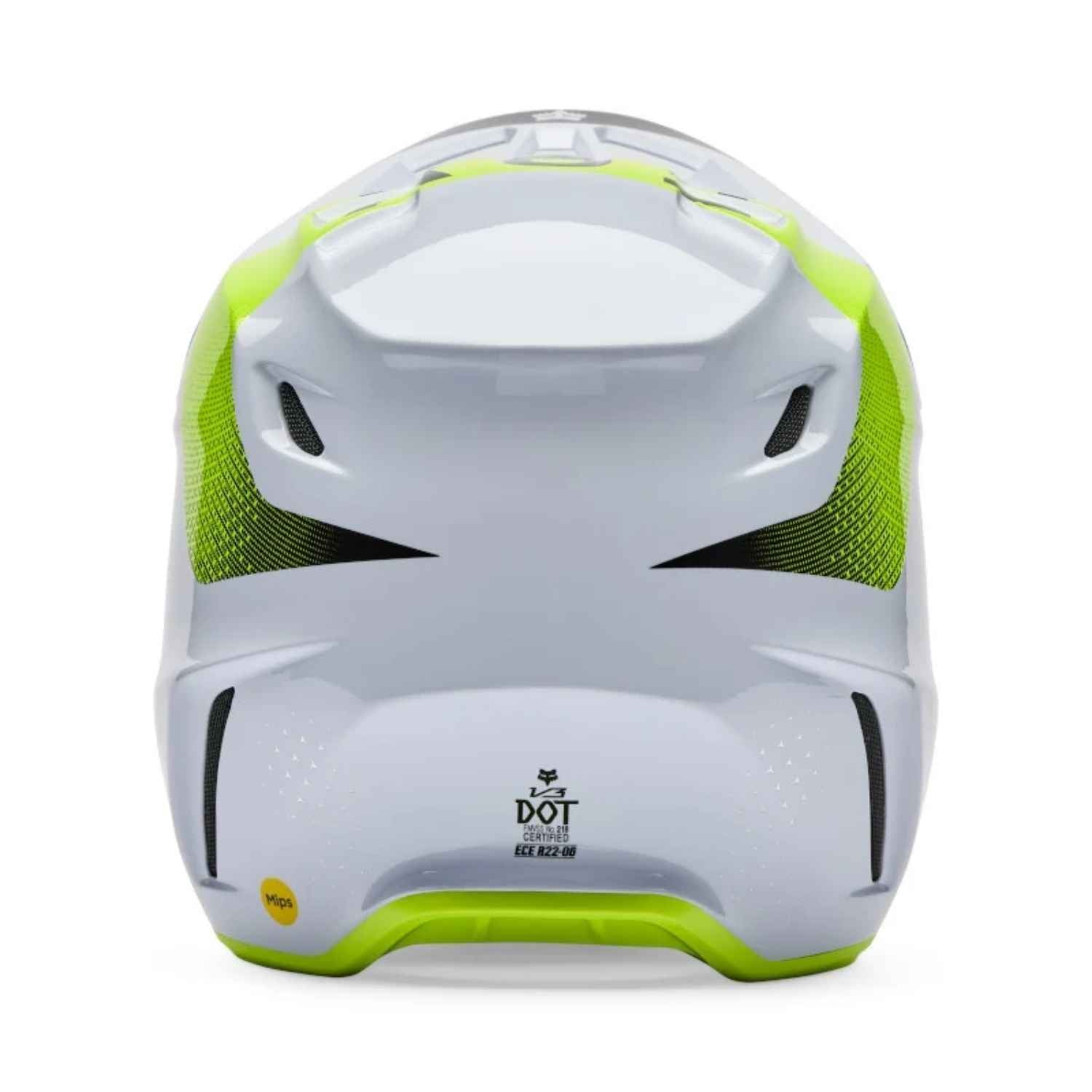 CASCO FOX V3 TINE [VERDE/BLANCO]