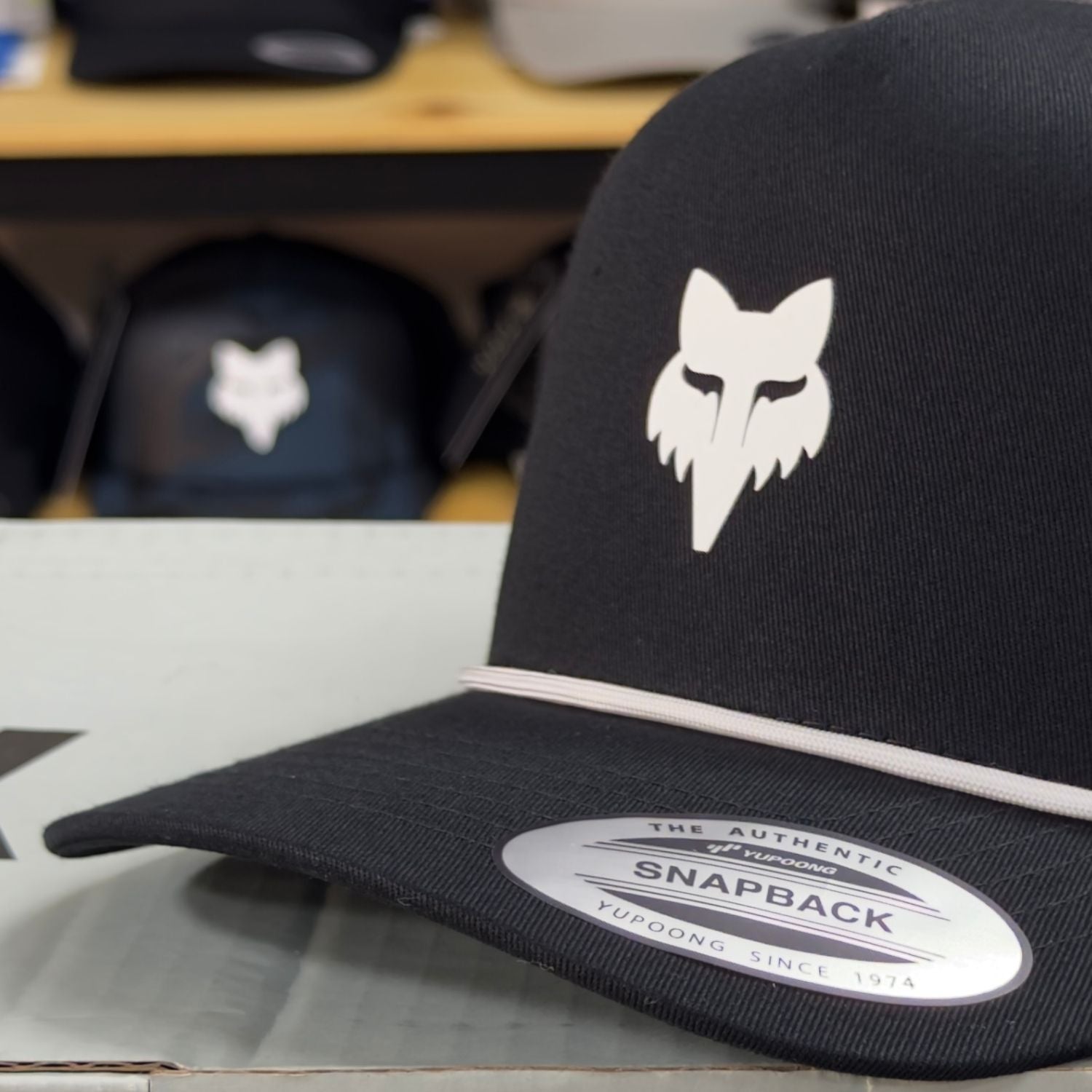 GORRA FOX HEAD ROPE [NEGRO] - Todo Riders