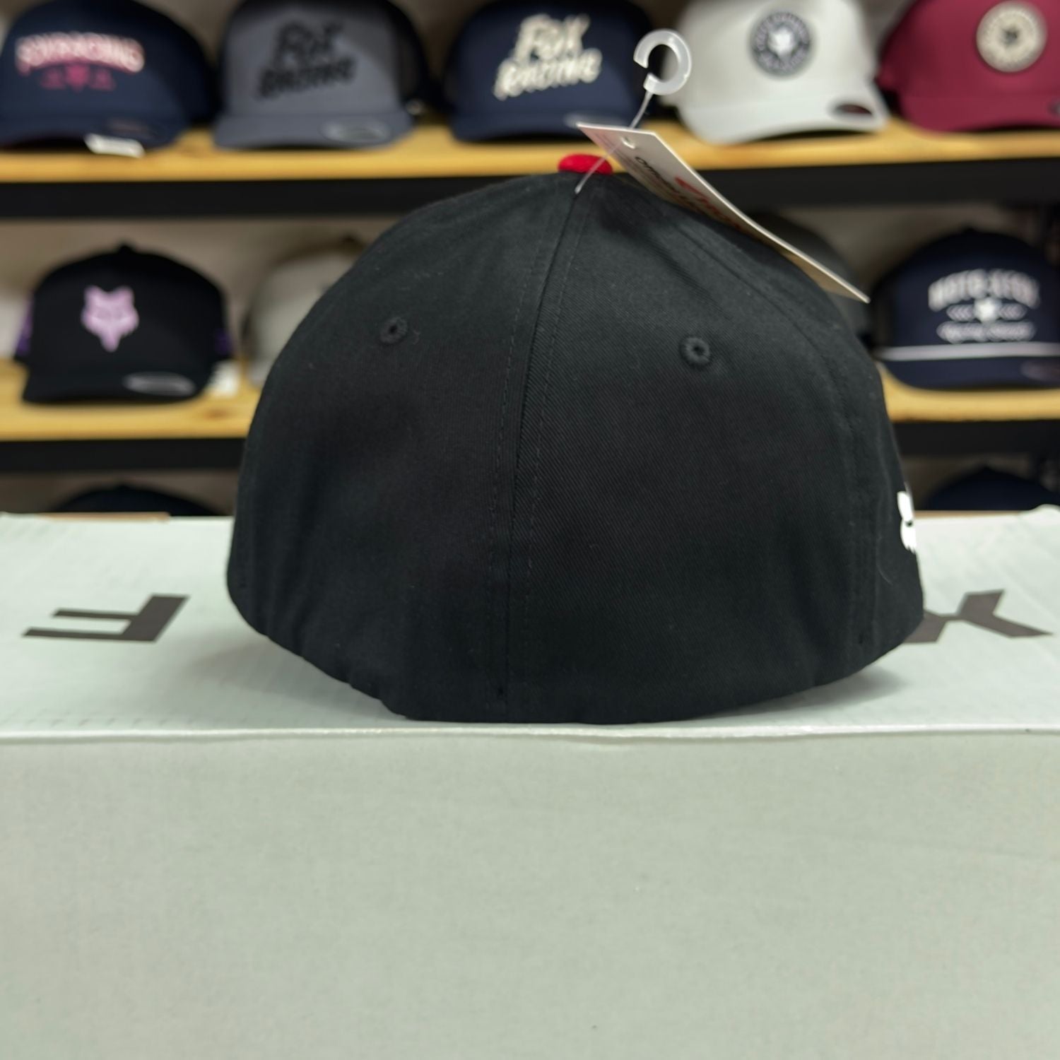 GORRA FOX X HONDA FLEXFIT [NEGRO] - Todo Riders