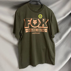 CAMISETA FOX BANNER SS PREMIUM [VERDE/NARANJA]