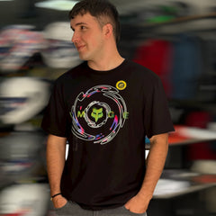 CAMISETA FOX ENERGY FACE PREMIM [NEGRO]