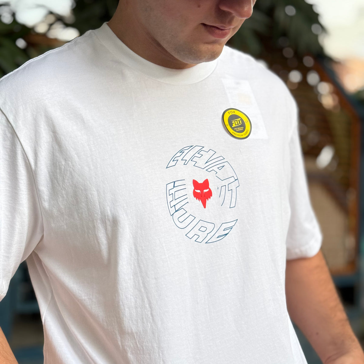 CAMISETA FOX SPIRAL SS PREMIUM [BLANCO]