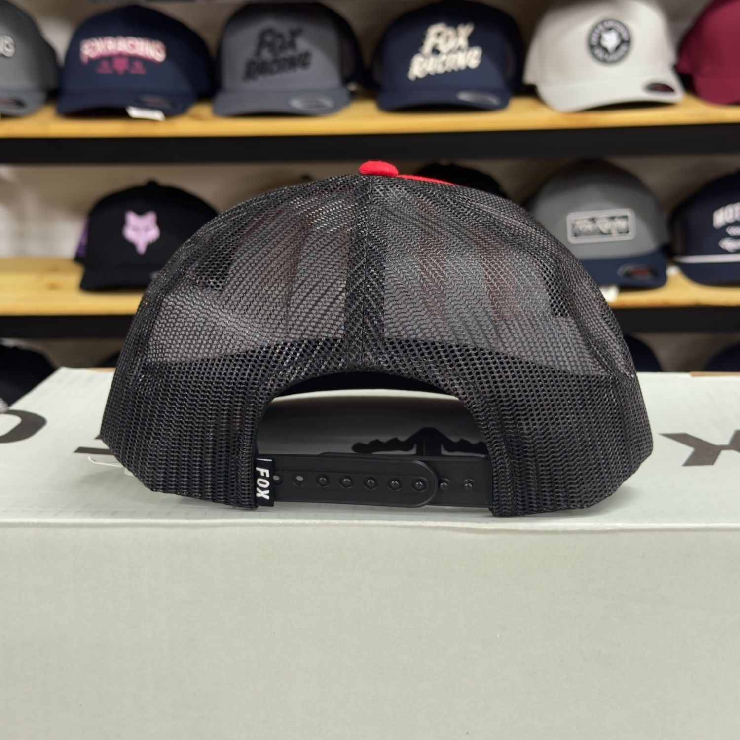 GORRA FOX HEAD TRUCKER [ROJO] - Todo Riders