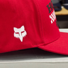 GORRA FOX X HONDA FLEXFIT [ROJO] - Todo Riders