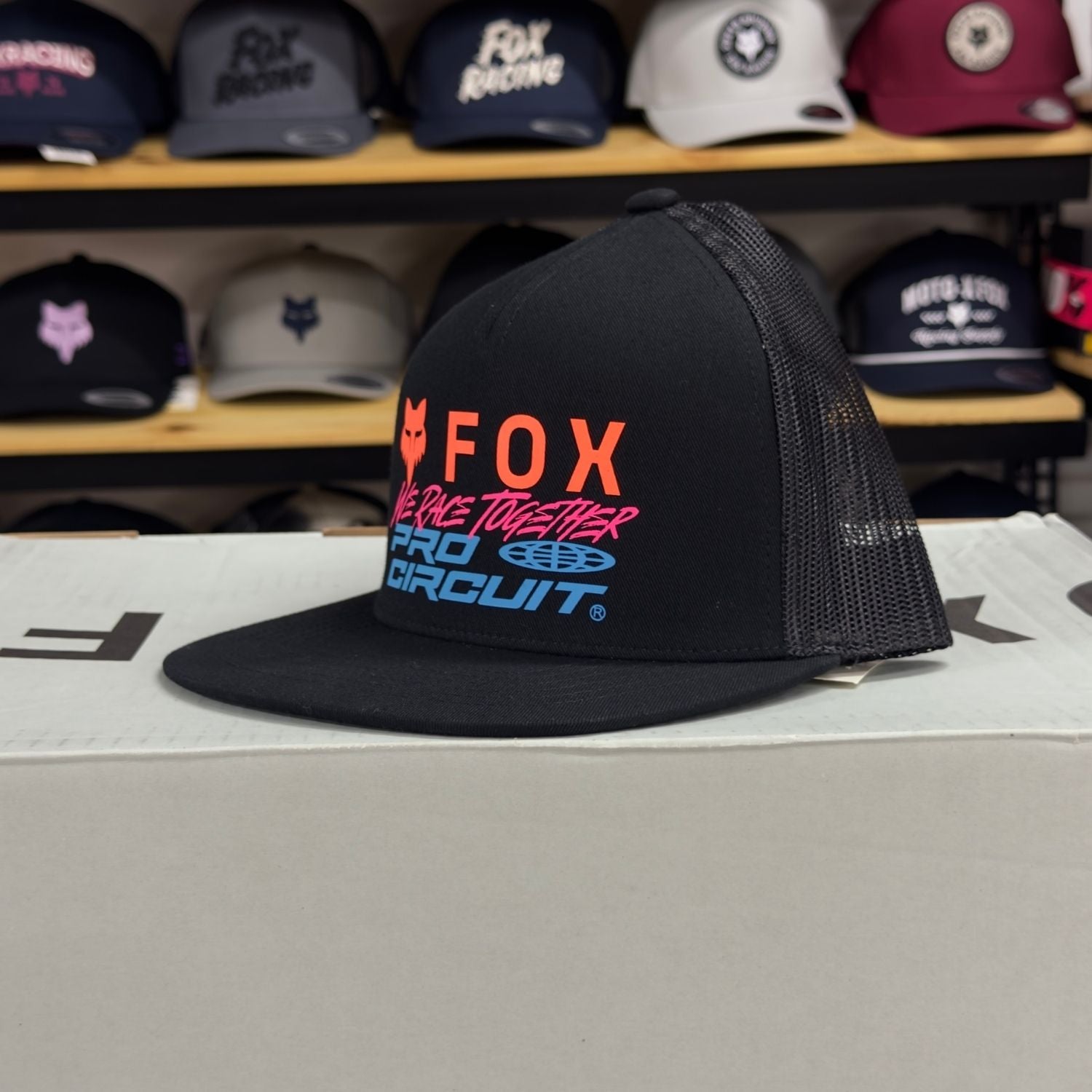 GORRA FOX X PRO CRICUIT [NEGRO] - Todo Riders