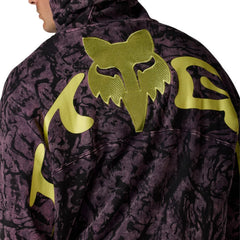 BUZO FOX IMAGE PRINT [MARRÓN/AMARILLO NEÓN] - Todo Riders