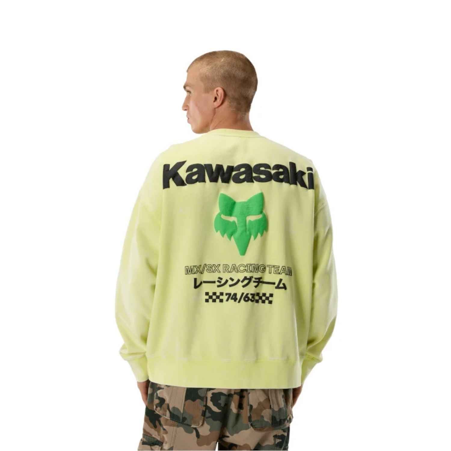 BUZO FOX KAWI HEAVYWEIGHT OVERSIZED [VERDE] (UNISEX)