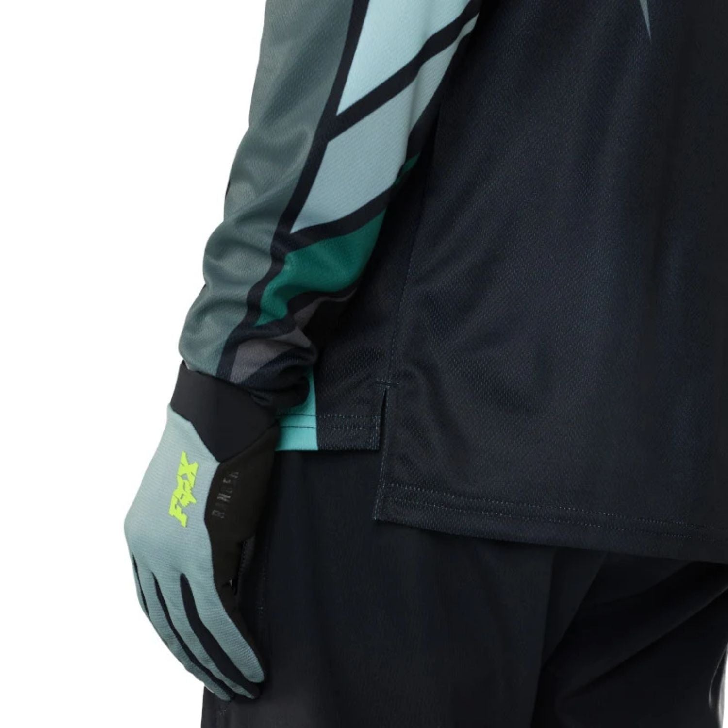 JERSEY FOX RANGER LS FOUNDRY [NEGRO/VERDE OSCURO]