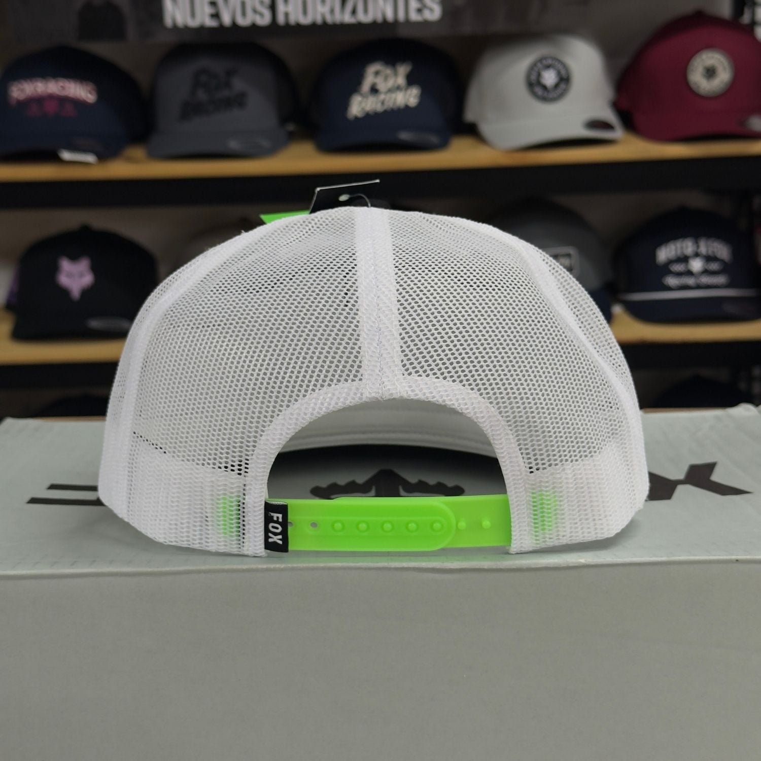 GORRA FOX KAWI SNAPBACK [NEGRO/VERDE] - Todo Riders