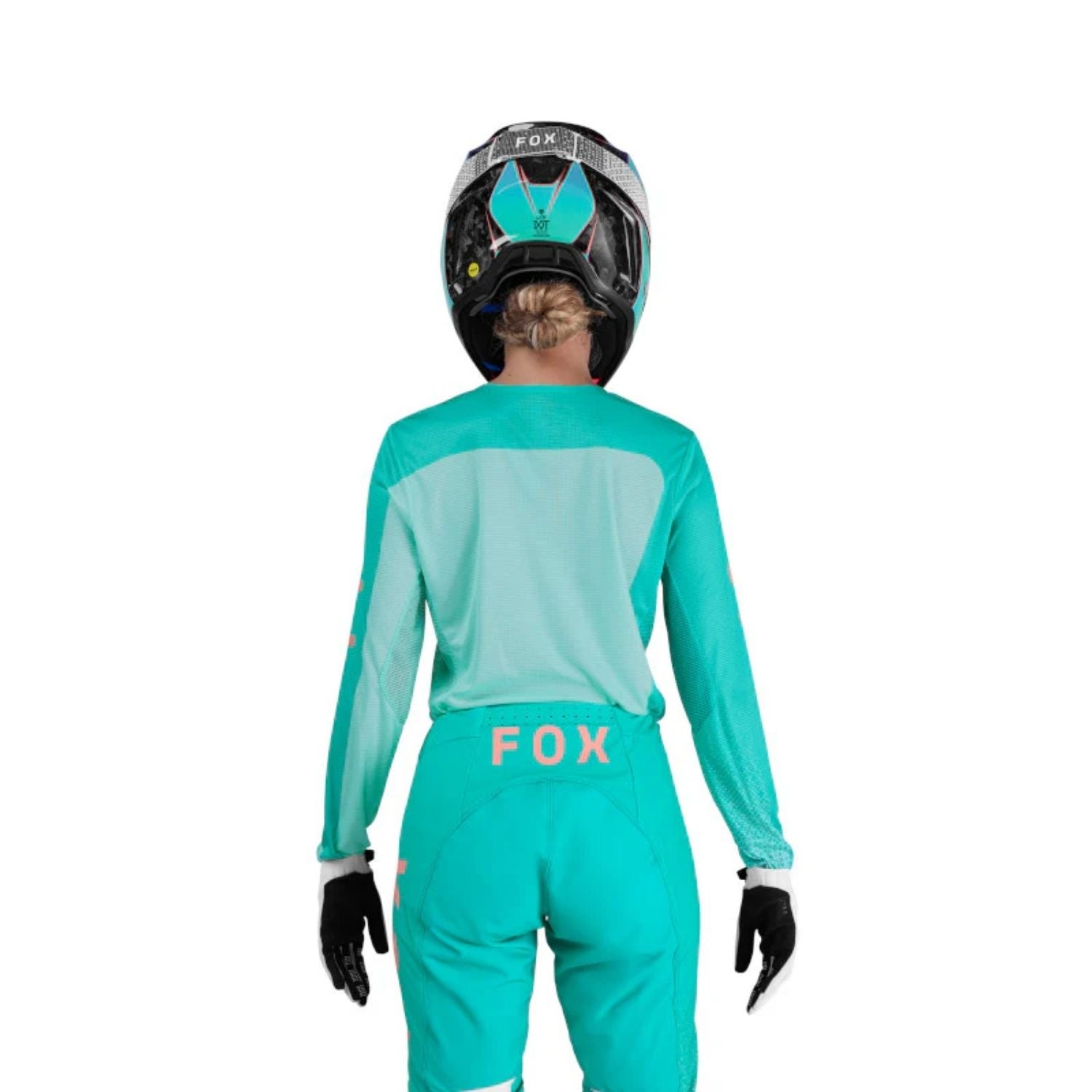 JERSEY FOX FLEXAIR FRACTURE [AZUL] (PARA MUJER)