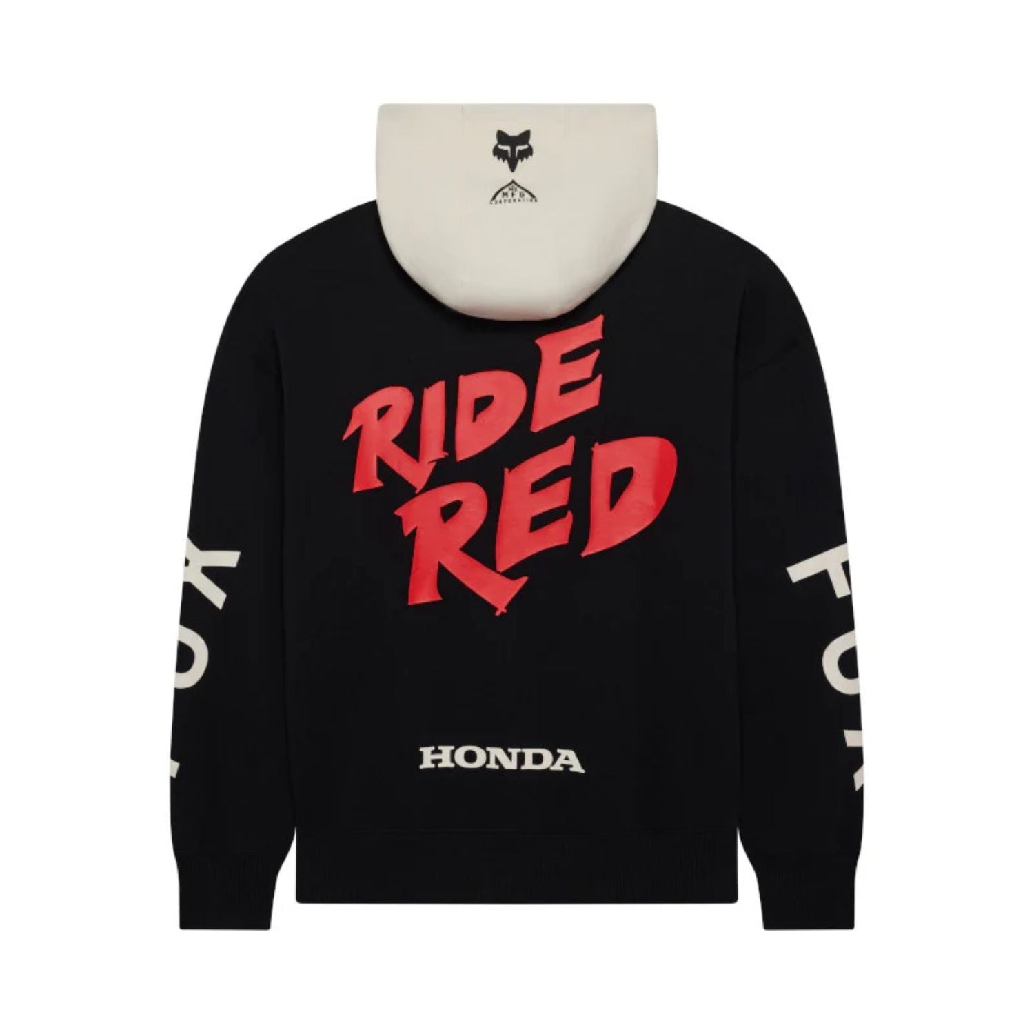 BUZO FOX HONDA HEAVYWEIGHT OVERSIZED [NEGRO]