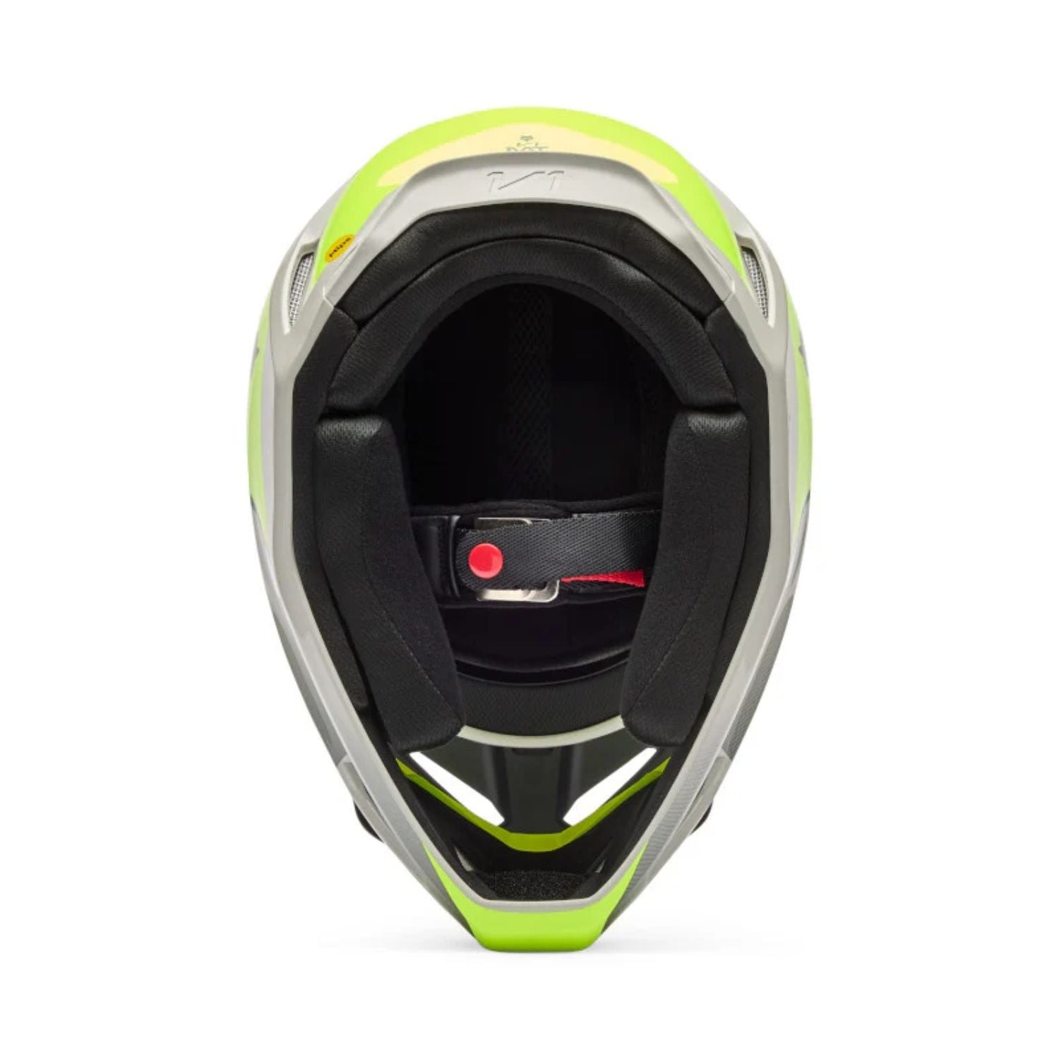 CASCO FOX V1 COLLECT [GRIS/VERDE NEÓN]
