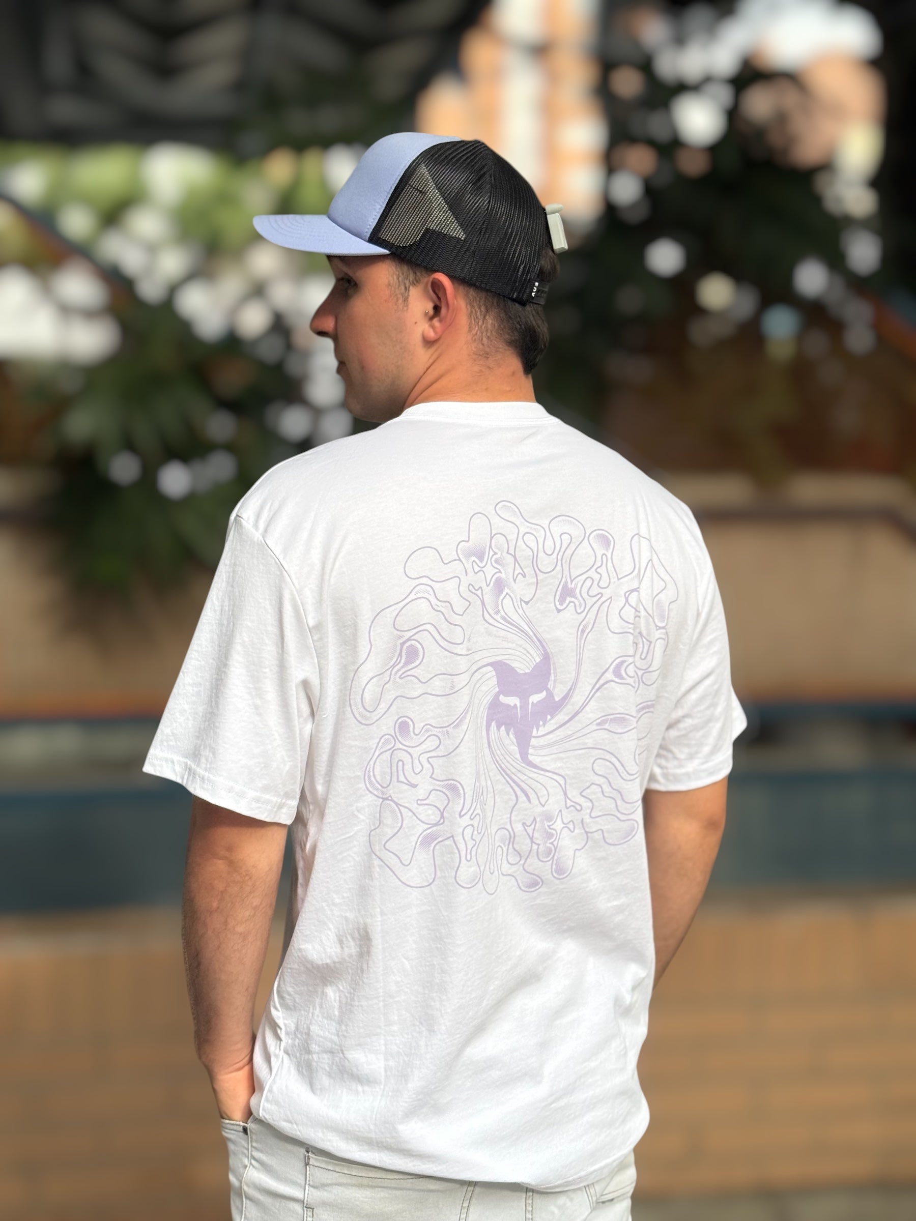 CAMISETA FOX FREQUENCY SS PREMIUM [BLANCO]