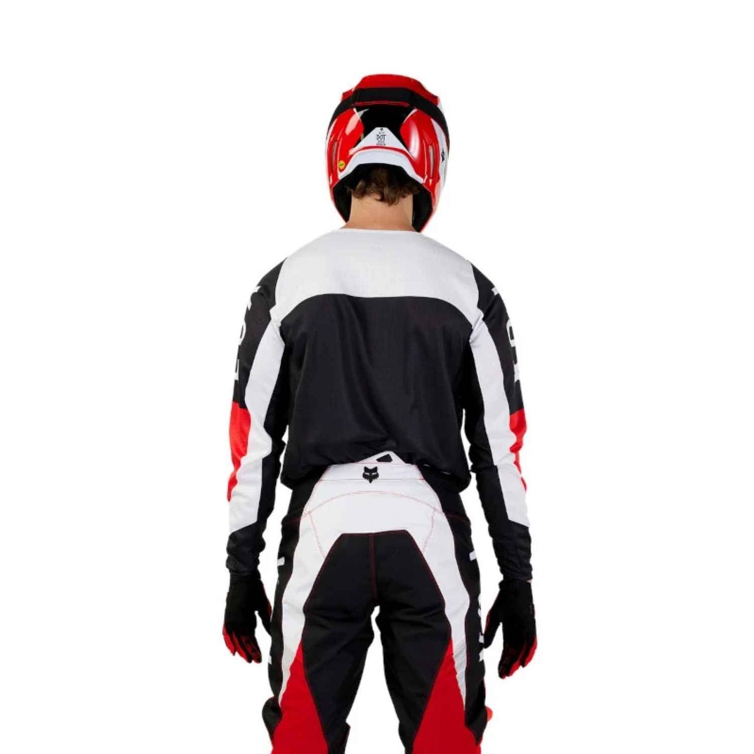 UNIFORME FOX 180 NITRO - EXTD SIZES [ROJO]
