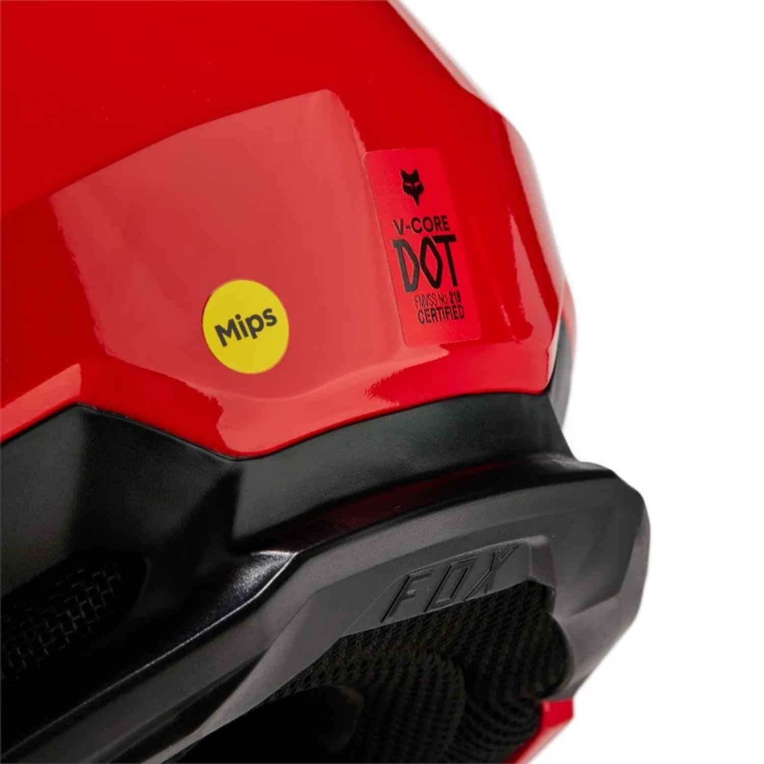 CASCO FOX V CORE [ROJO]