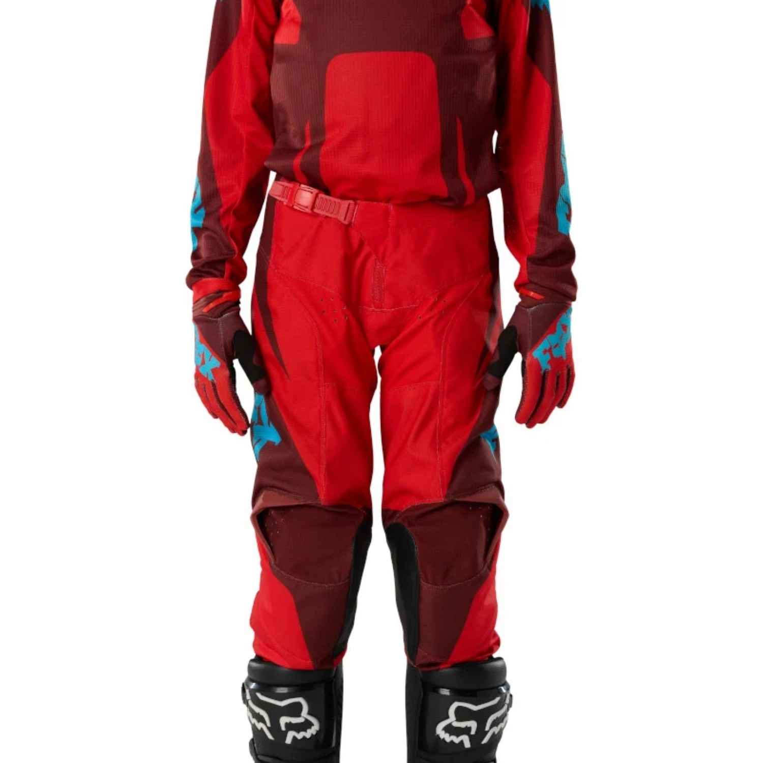 UNIFORME FOX RAID 180 [ROJO] (PARA NIÑOS)