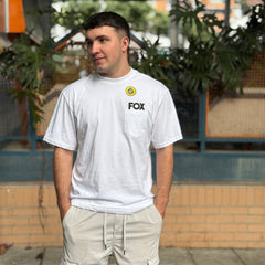 CAMISETA FOX BIG F SS PREMIUM LE [BLANCO]
