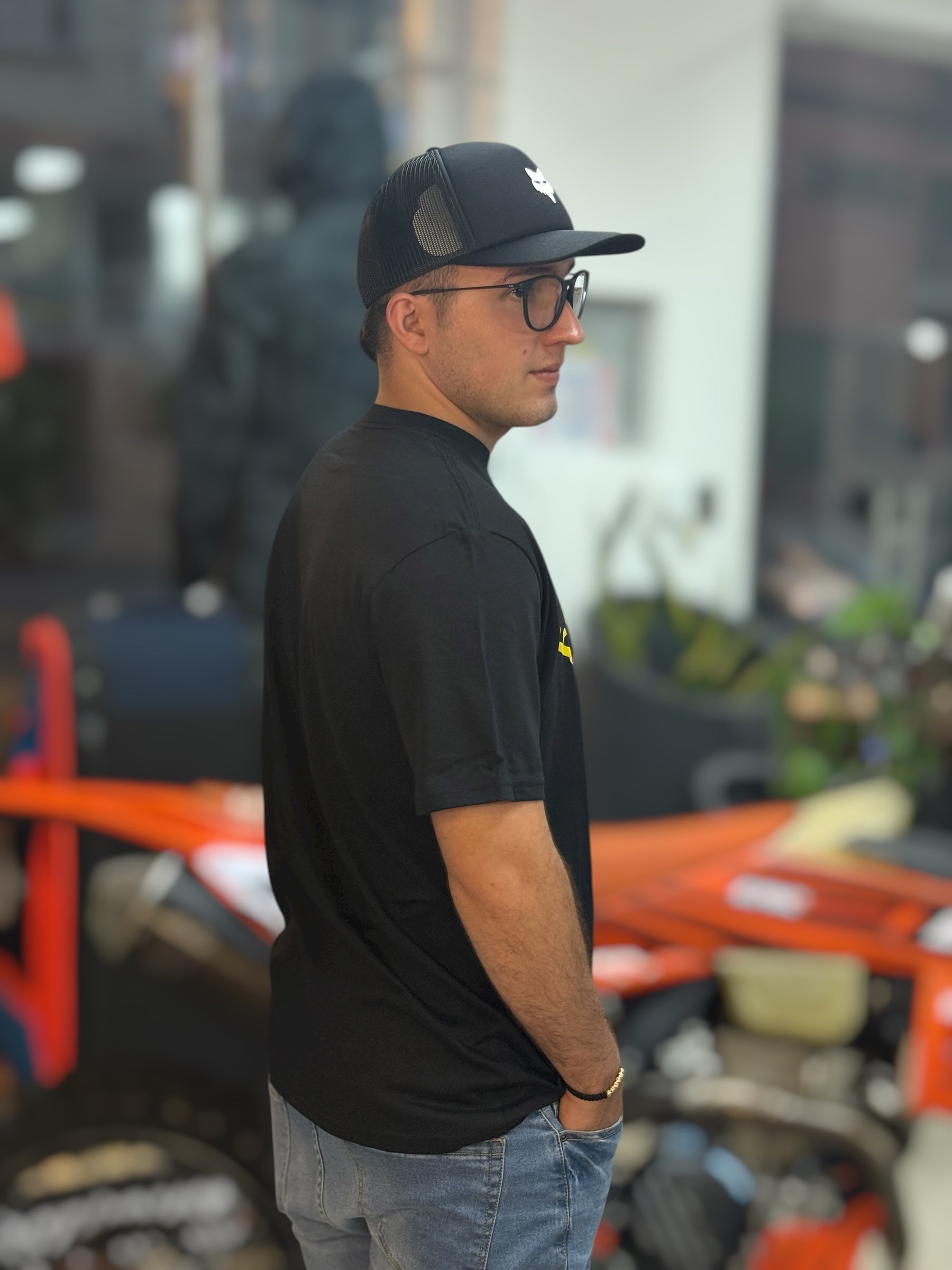 CAMISETA FOX HERITAGE SS PREMIUM [NEGRO]