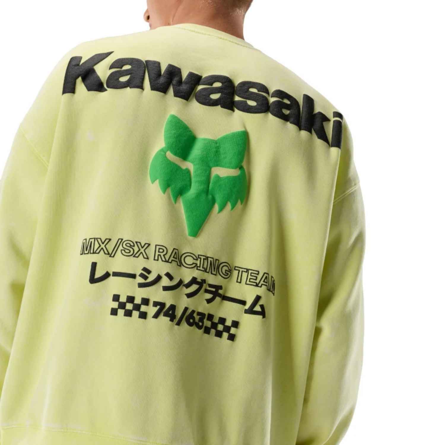 BUZO FOX KAWI HEAVYWEIGHT OVERSIZED [VERDE] (UNISEX)