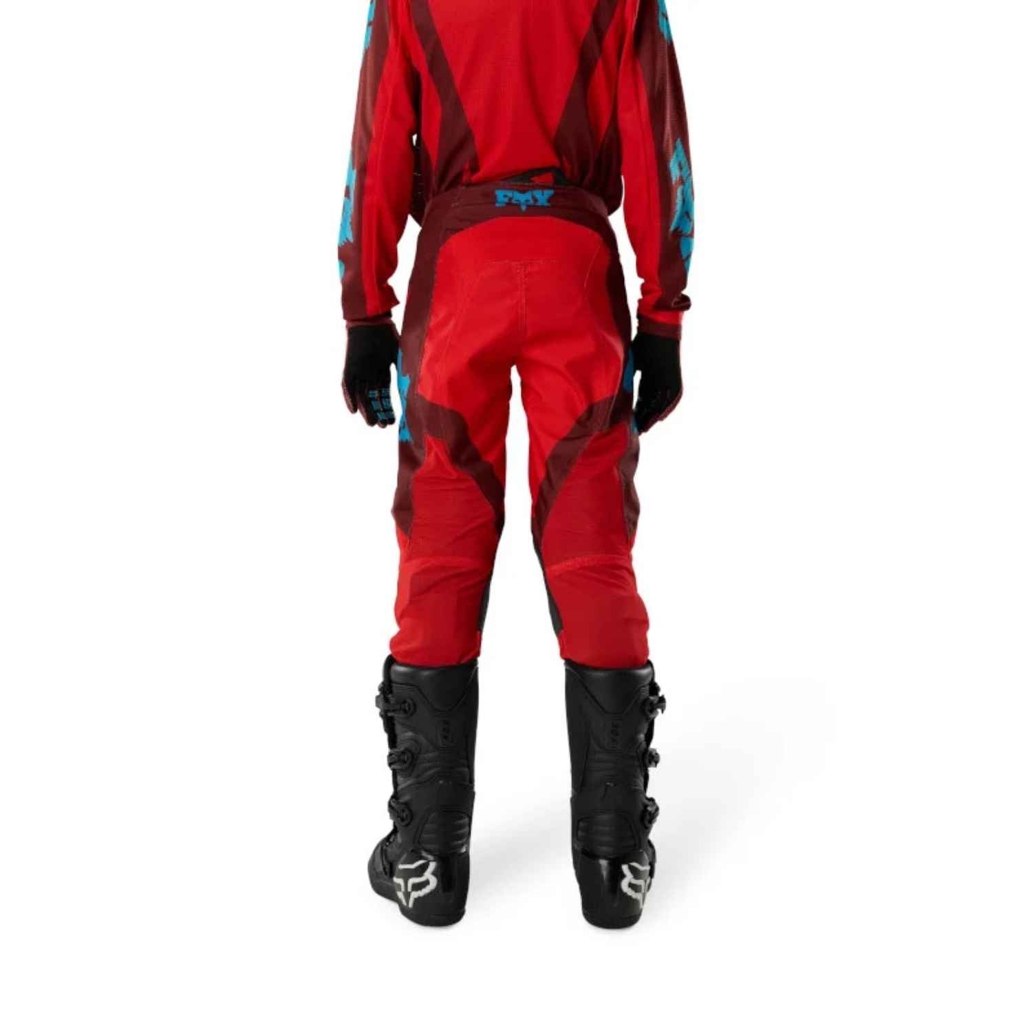 UNIFORME FOX RAID 180 [ROJO] (PARA NIÑOS)