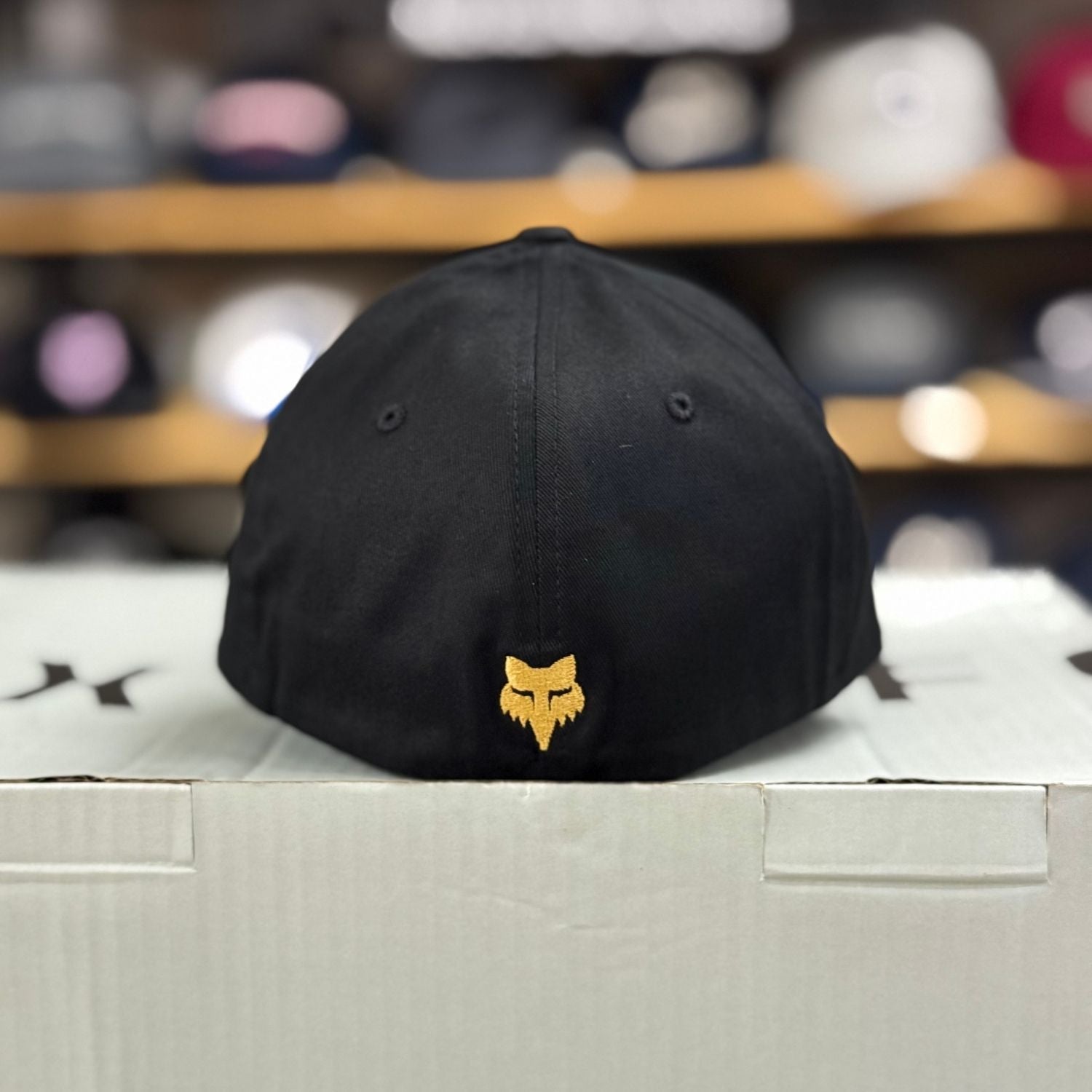 GORRA FOX STORM FLEXFIT [NEGRO] - Todo Riders