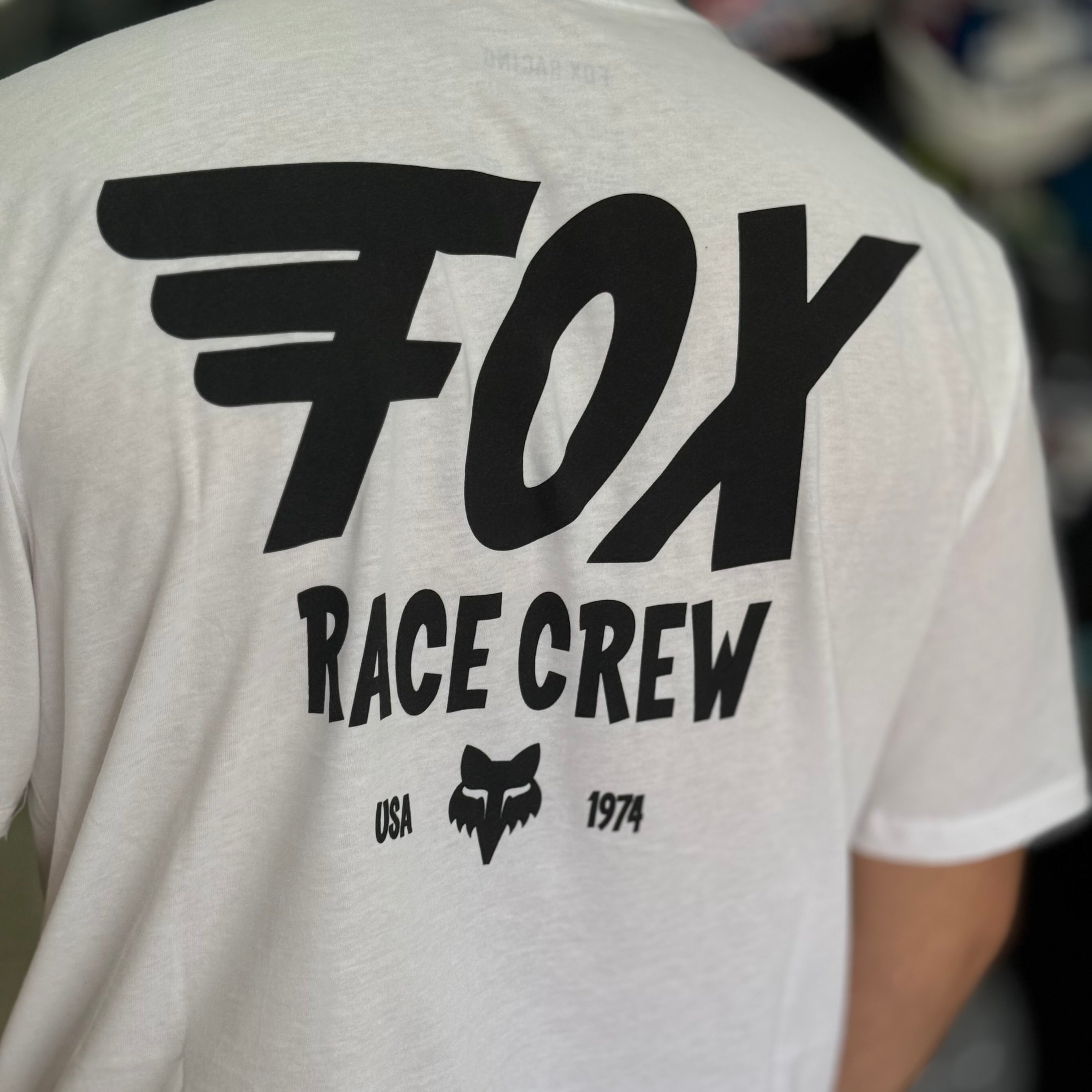 CAMISETA FOX WING SS PREMIUM [BLANCO]