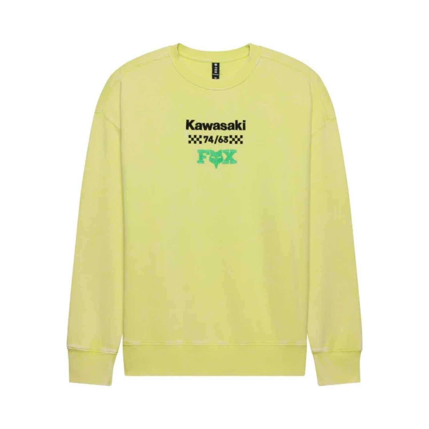 BUZO FOX KAWI HEAVYWEIGHT OVERSIZED [VERDE] (UNISEX)