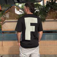 CAMISETA FOX BIG F SS PREMIUM LE [NEGRO]